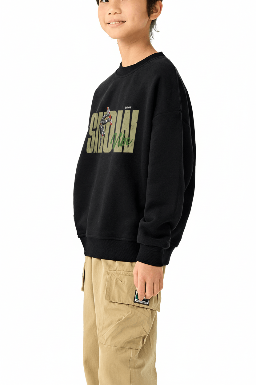 Sudadera Fleece Essential cuello redondo infantil/adolescente DAWS Select niño/a color - Streetwear DAWS