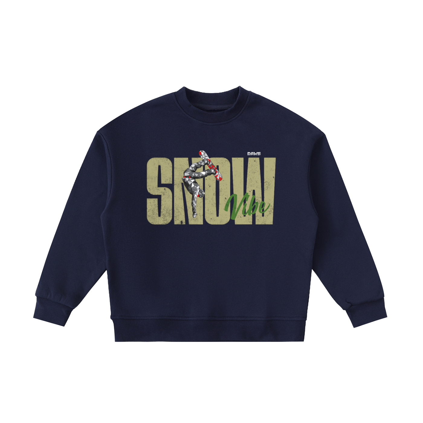 Sudadera Fleece Essential cuello redondo infantil/adolescente DAWS Select niño/a color - Streetwear DAWS