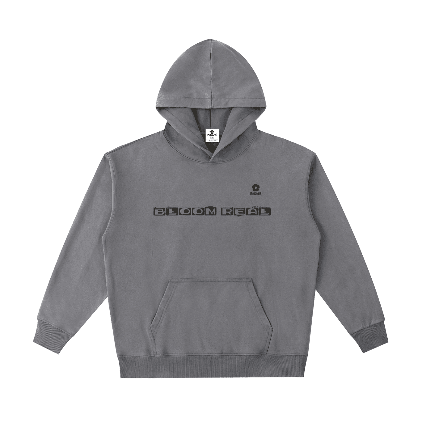 Sudadera Hoops con capucha Vintage Washed Heavyweight DAWS Select unisex color - Streetwear DAWS