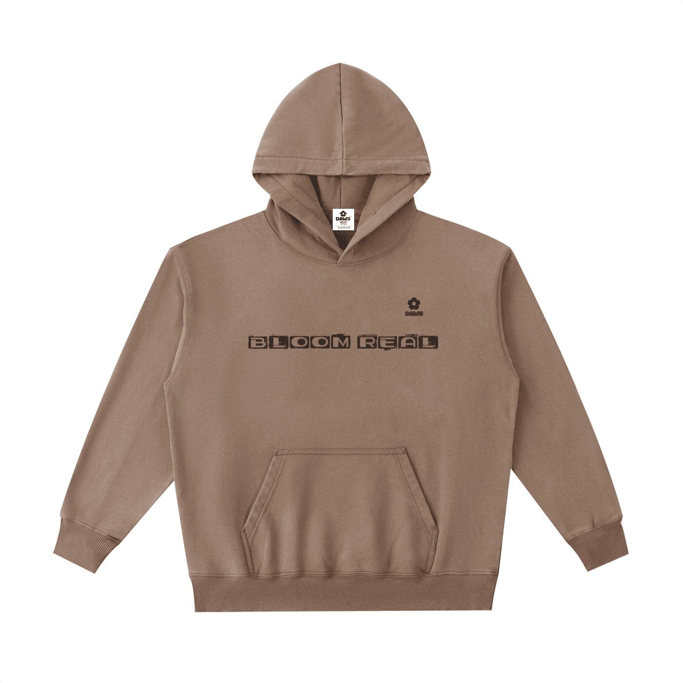 Sudadera Hoops con capucha Vintage Washed Heavyweight DAWS Select unisex color - Streetwear DAWS