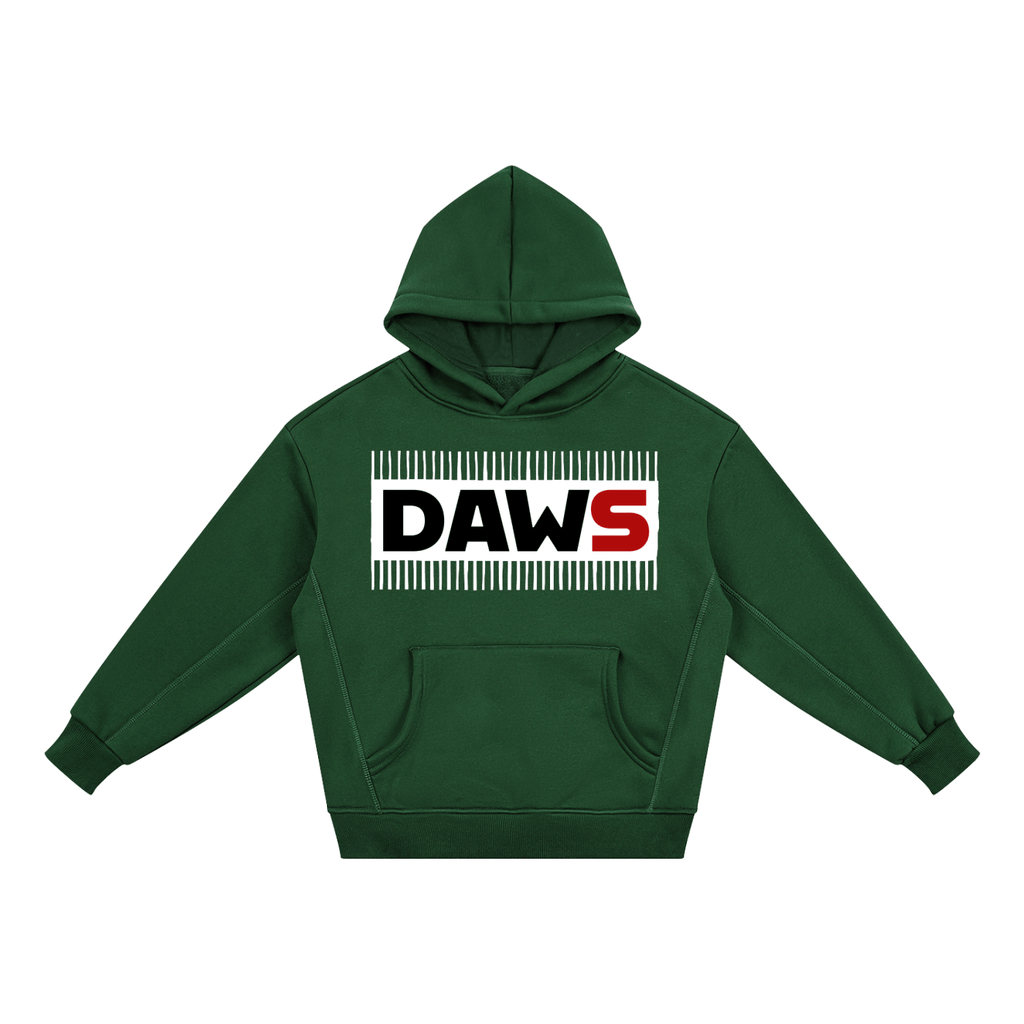 Sudadera infantil con capucha de forro polar Essential DAWS Select unisex color - Streetwear DAWS