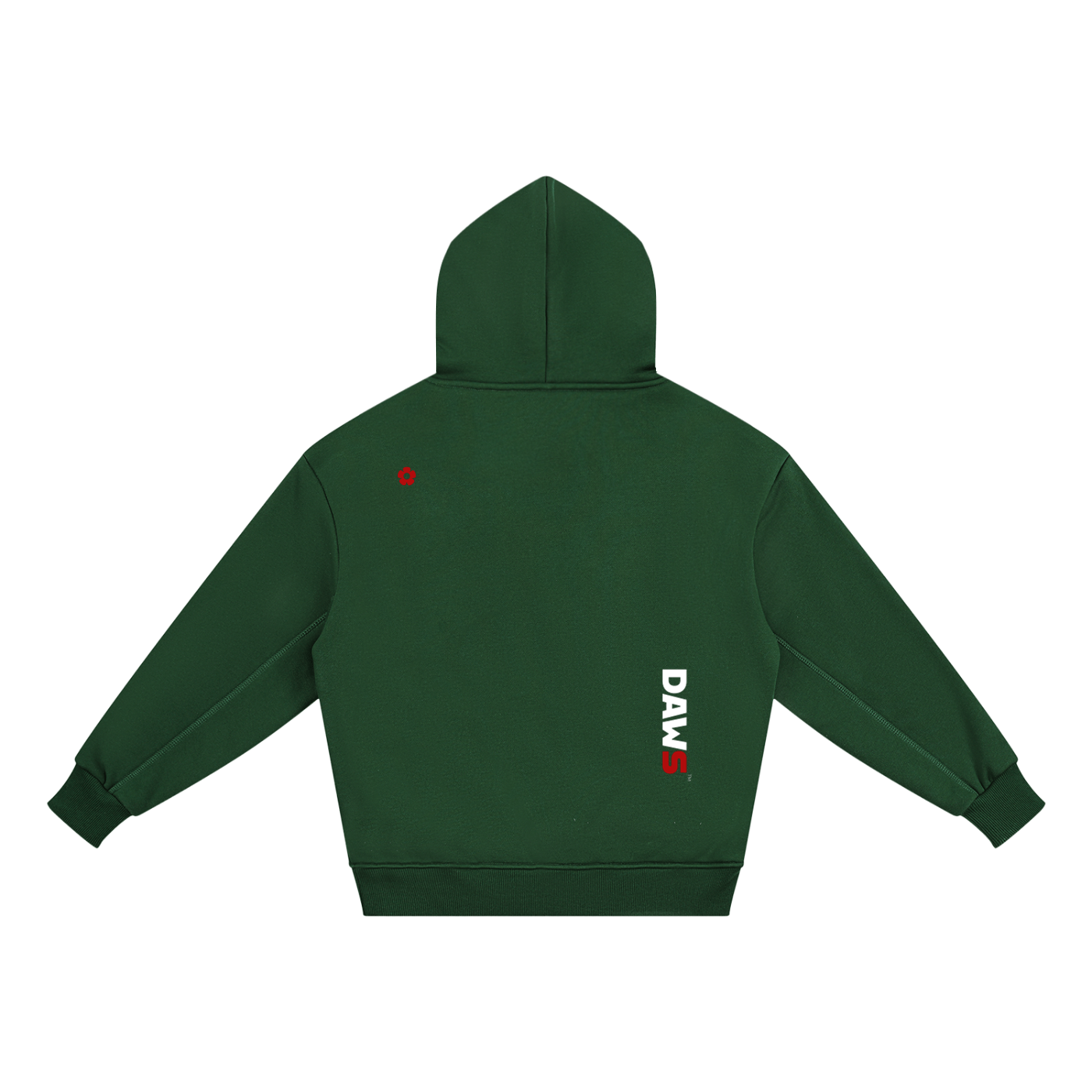 Sudadera infantil con capucha de forro polar Essential DAWS Select unisex color - Streetwear DAWS