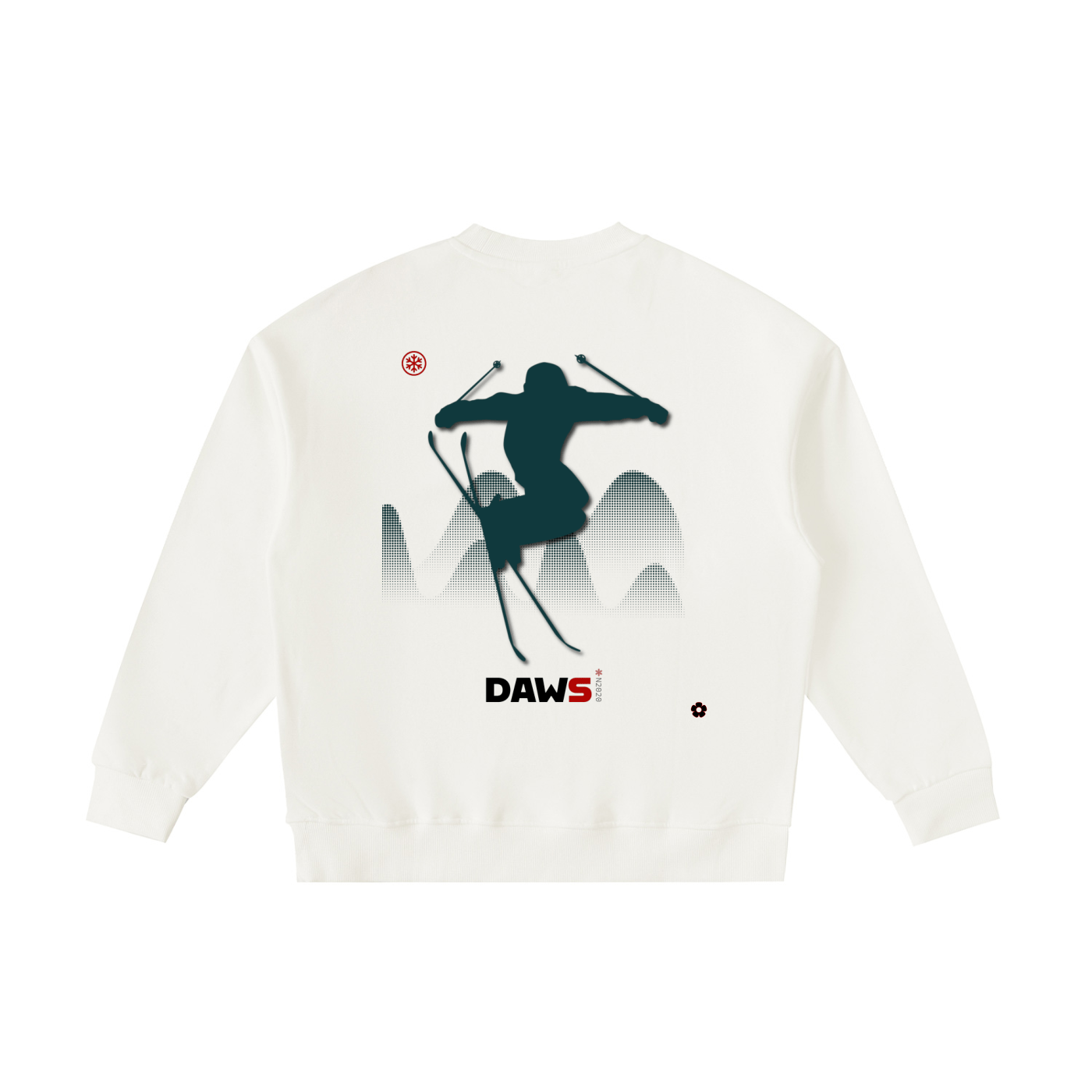 Sudadera infantil Freerider Essential de cuello redondo de forro polar DAWS Select Kids color - Streetwear DAWS