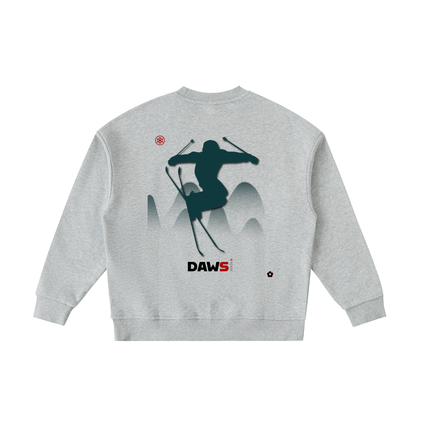 Sudadera infantil Freerider Essential de cuello redondo de forro polar DAWS Select Kids color - Streetwear DAWS