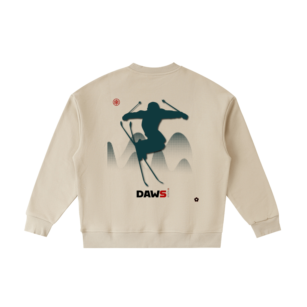 Sudadera infantil Freerider Essential de cuello redondo de forro polar DAWS Select Kids color - Streetwear DAWS