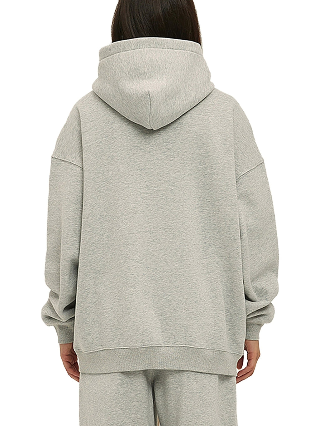 Sudadera Oversize con capucha de forro polar color - Streetwear DAWS