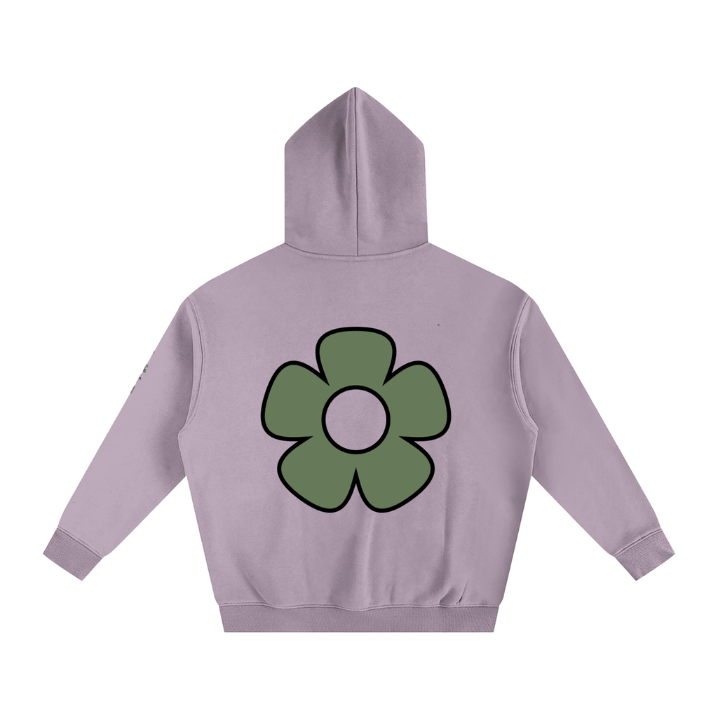 Sudadera Oversize con capucha de forro polar color - Streetwear DAWS