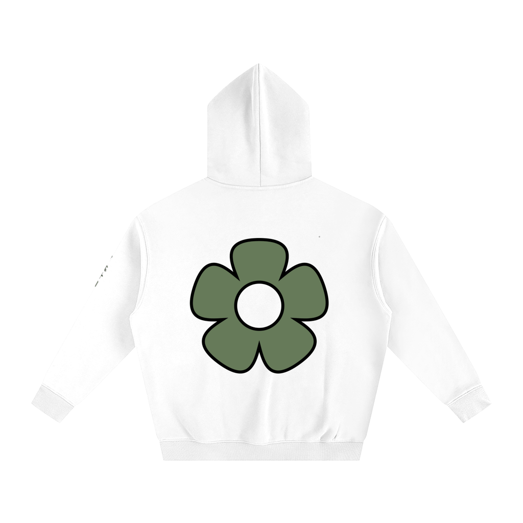 Sudadera Oversize con capucha de forro polar color - Streetwear DAWS