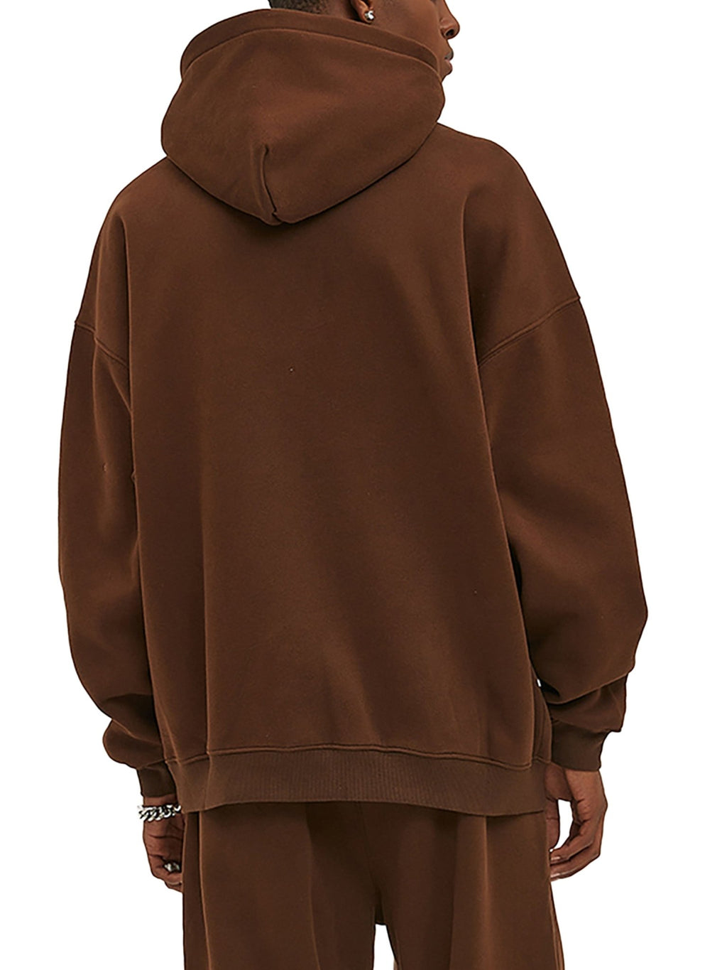 Sudadera Oversize con capucha de forro polar color - Streetwear DAWS