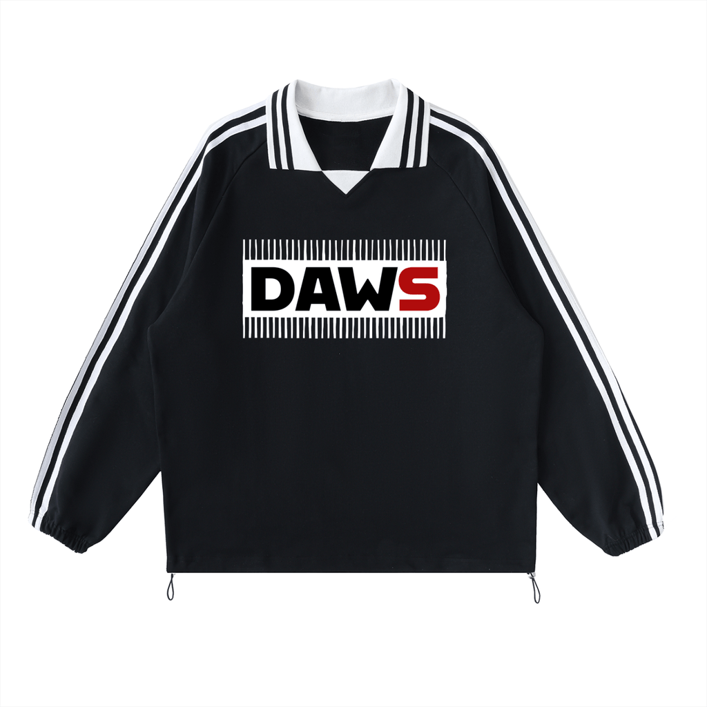 Sudadera Stam de solapa con rayas laterales DAWS Select color - Streetwear DAWS