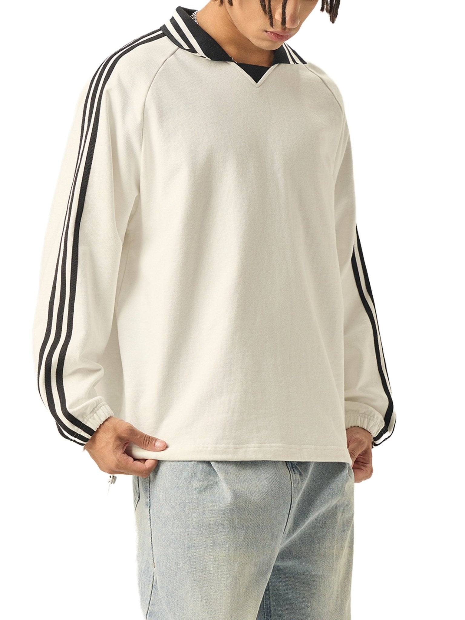 Sudadera Stam de solapa con rayas laterales DAWS Select color - Streetwear DAWS