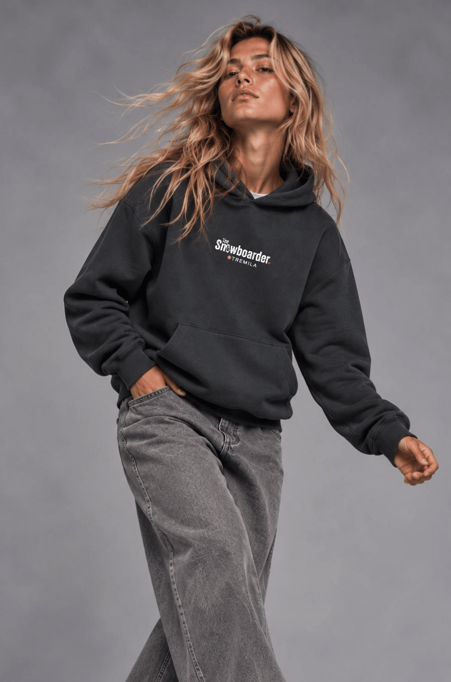 The Snowboarder — Blondie Black - Hoodies DAWS