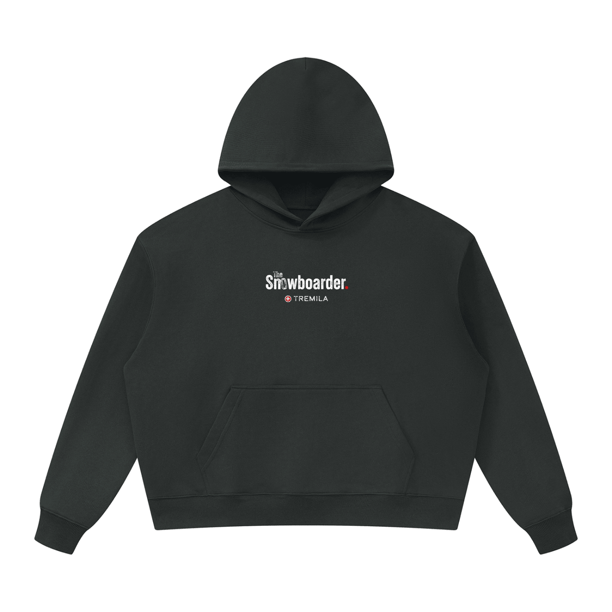 The Snowboarder — Laydown Dark Gray - Hoodies DAWS