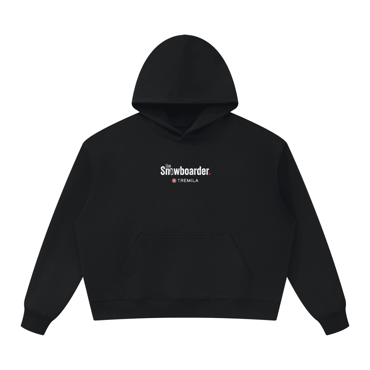The Snowboarder — Laydown Black - Hoodies DAWS