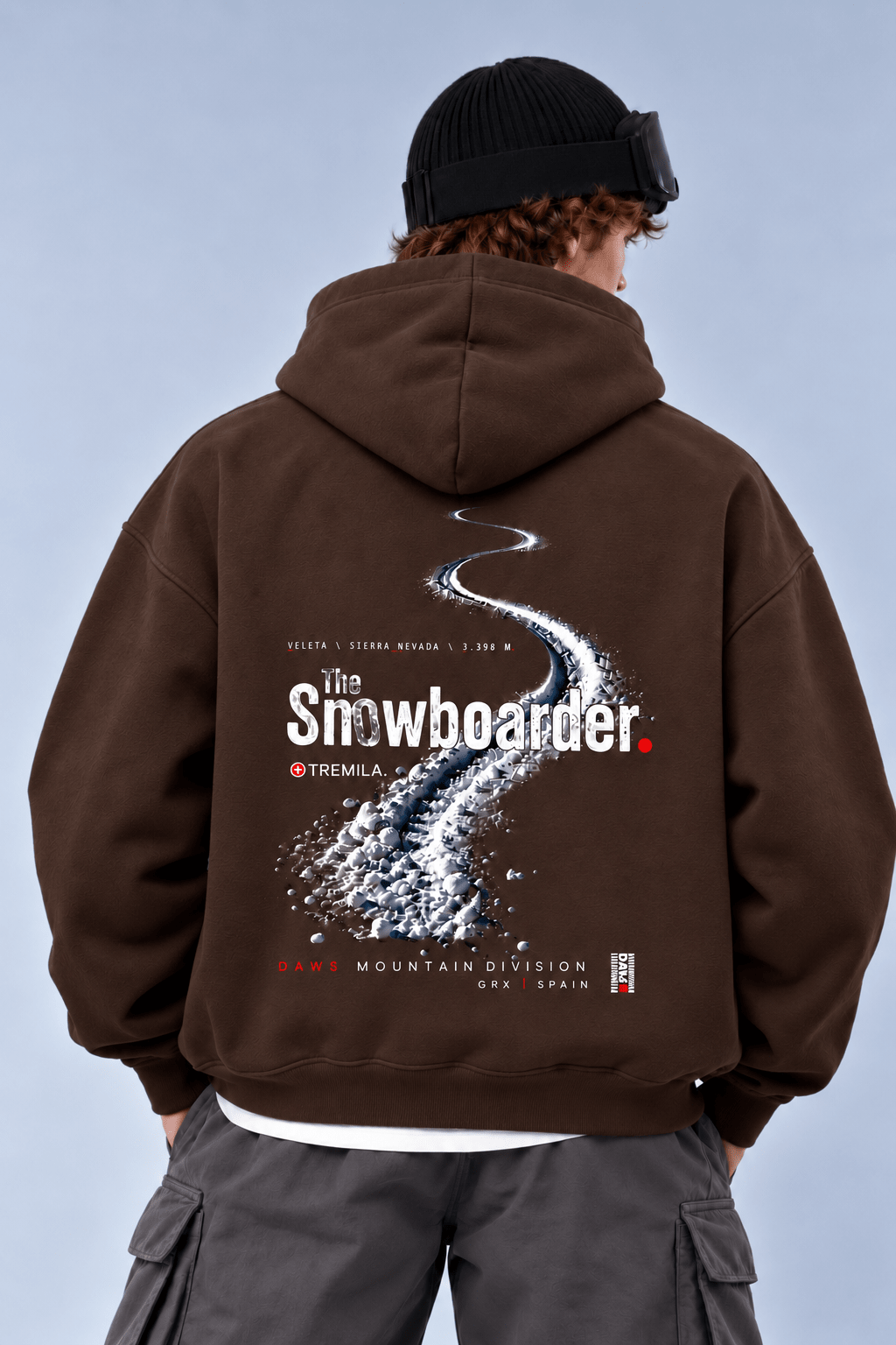 The Snowboarder — Río Black - Hoodies DAWS