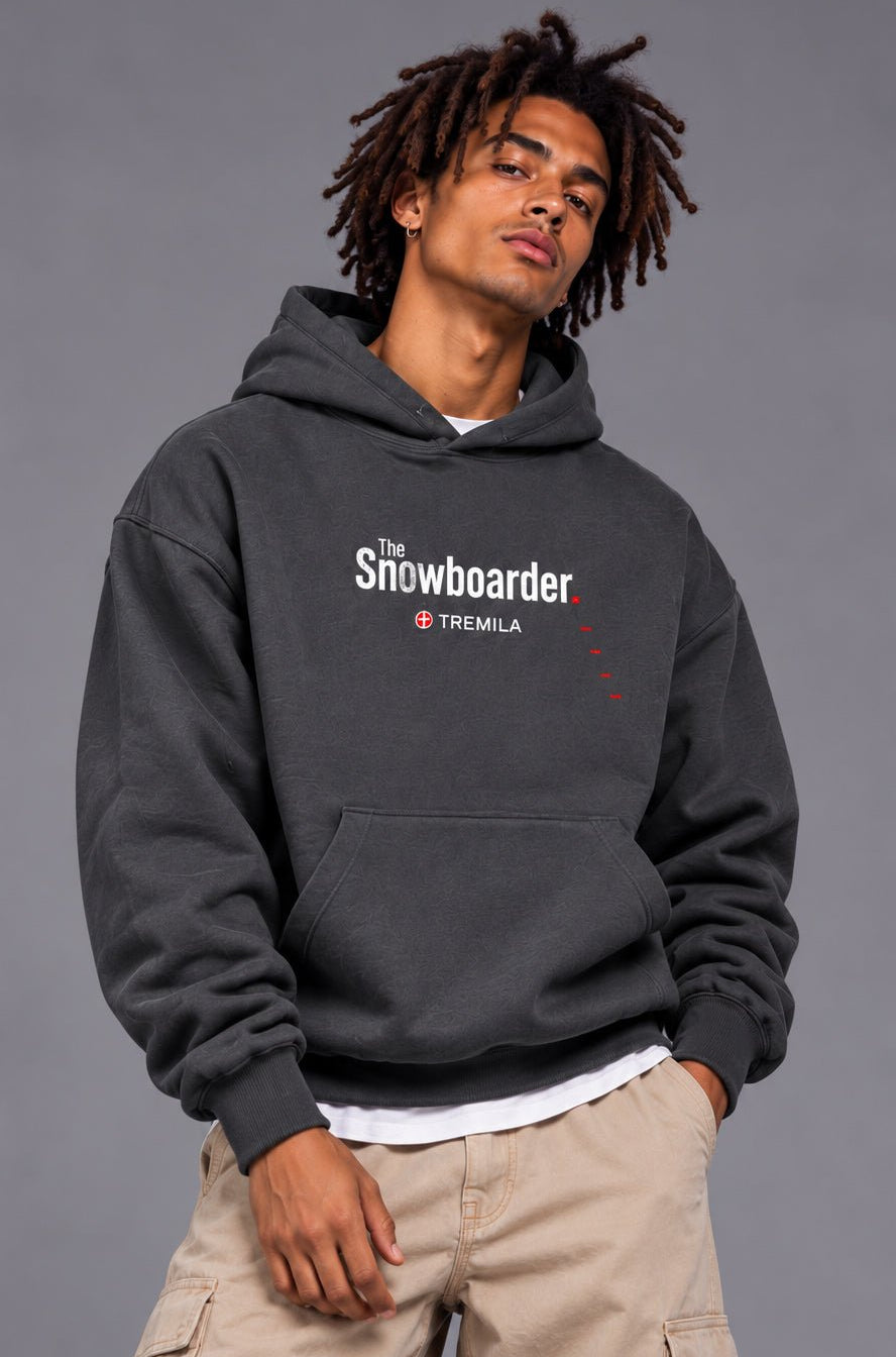 The Snowboarder — Visera Black - Hoodies DAWS