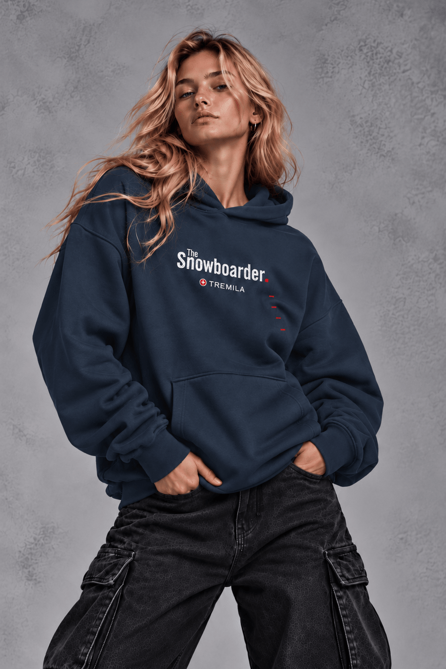 The Snowboarder — Visera Black - Hoodies DAWS