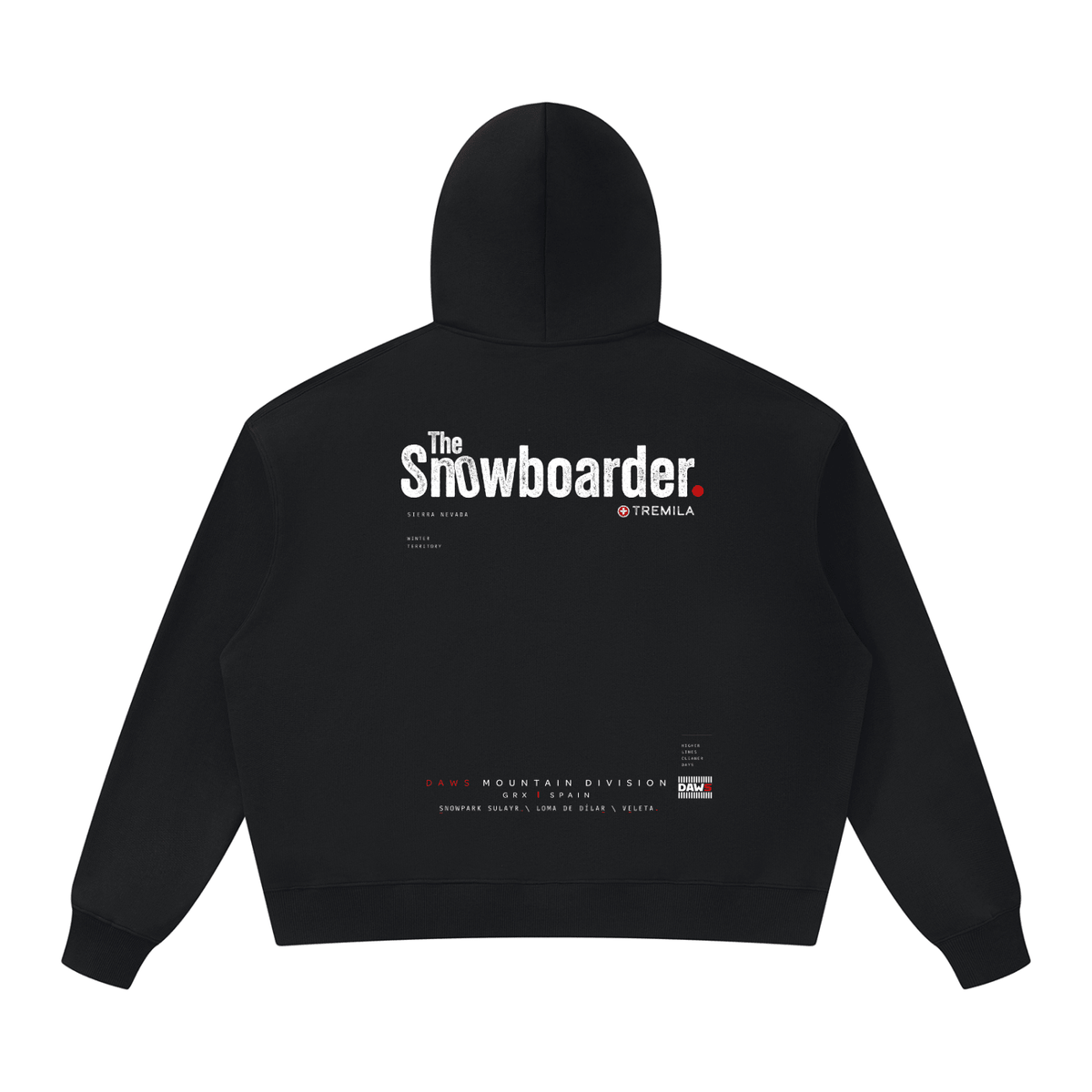 The Snowboarder — Void Black - Hoodies DAWS