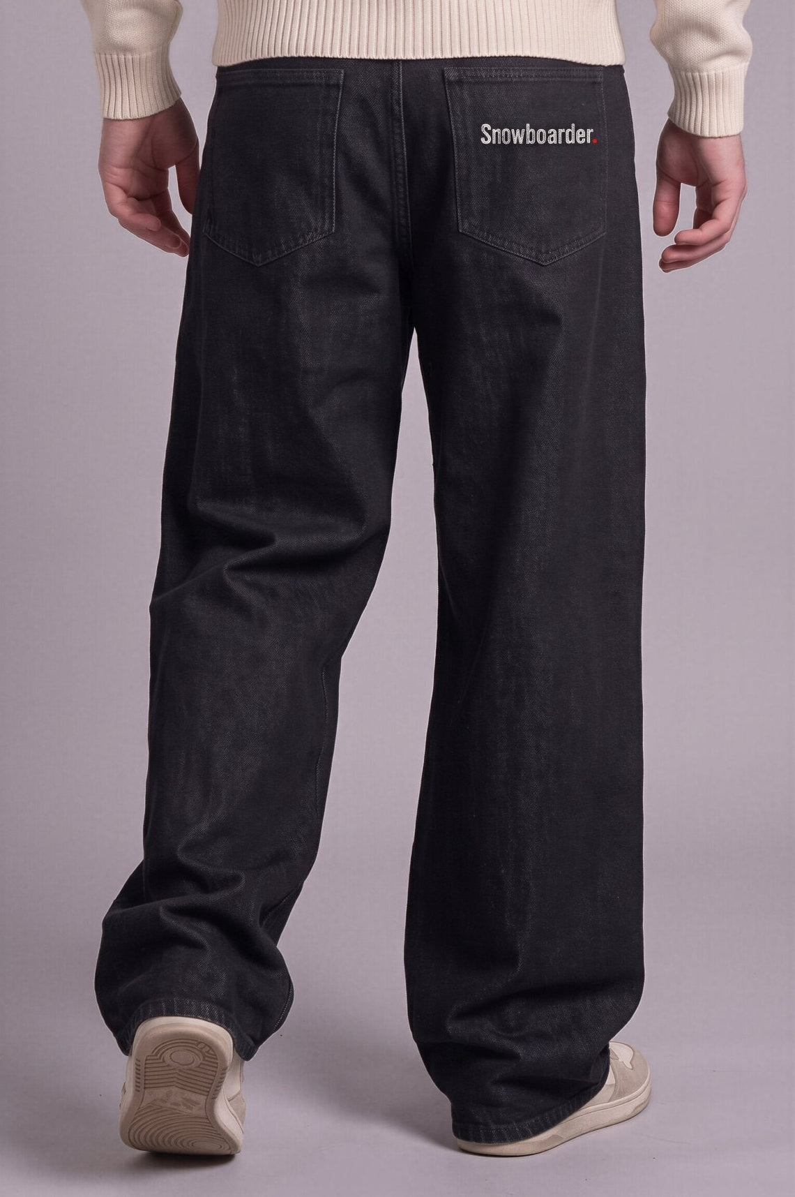 The Snowboarder — Wide Leg Black - Pantalones DAWS