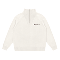 +Tremila Quarter Zip — Cream Beige - Quarter Zip DAWS