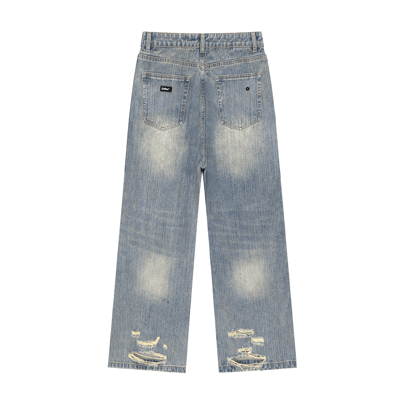 Vintage Denim Jeans Azul - Pantalones DAWS