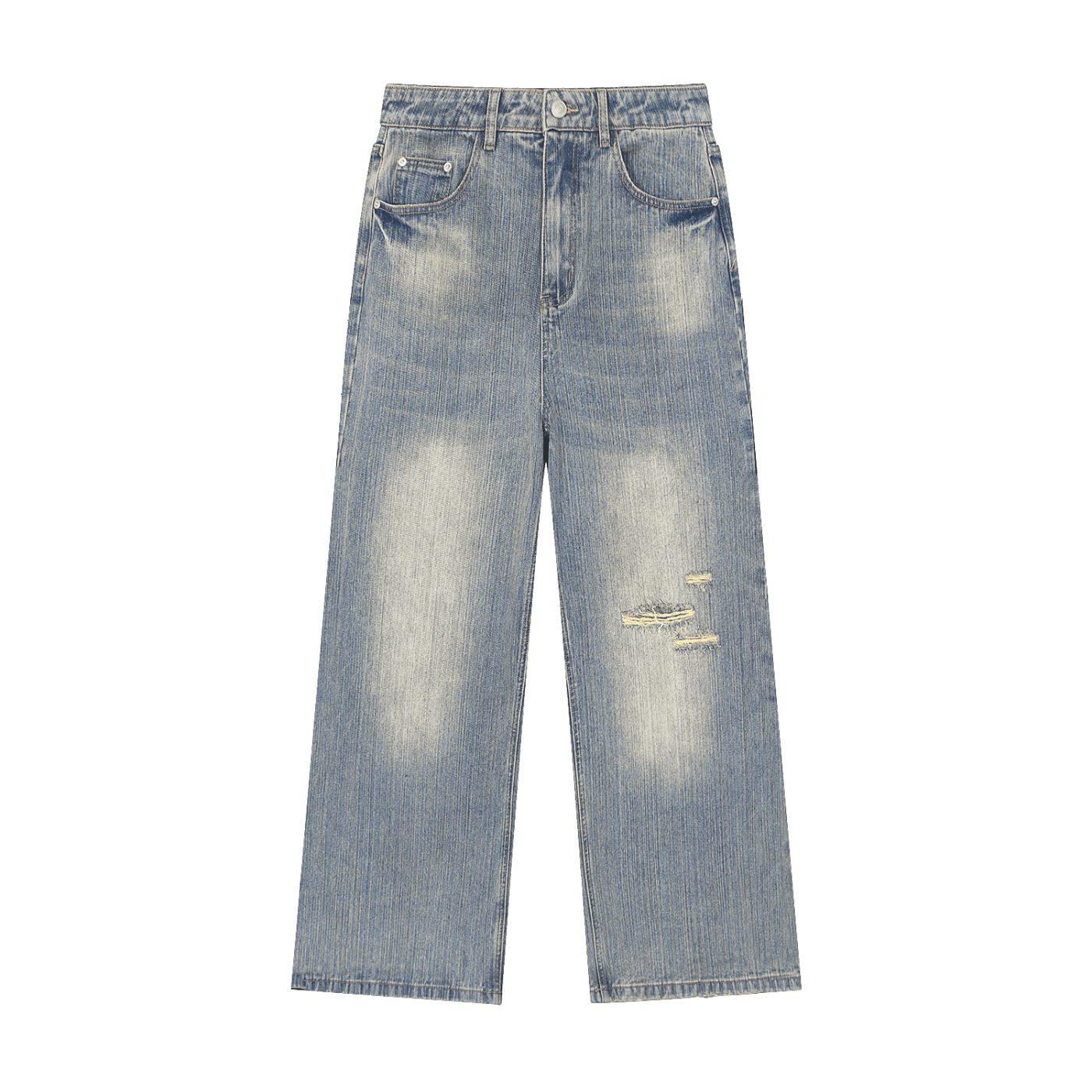 Vintage Denim Jeans Azul - Pantalones DAWS