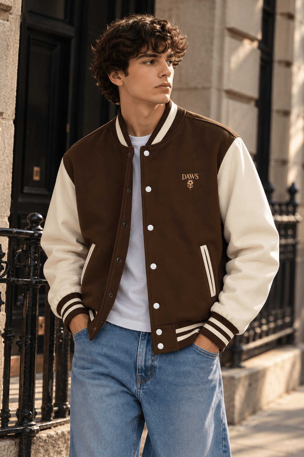 Wool City Coffee with White - Chaqueta DAWS