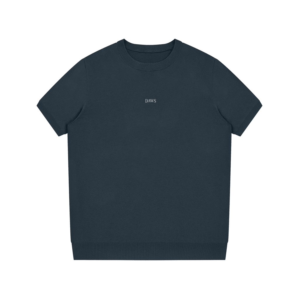 Worsted - De Punto Azul grisáceo - Camiseta de punto DAWS