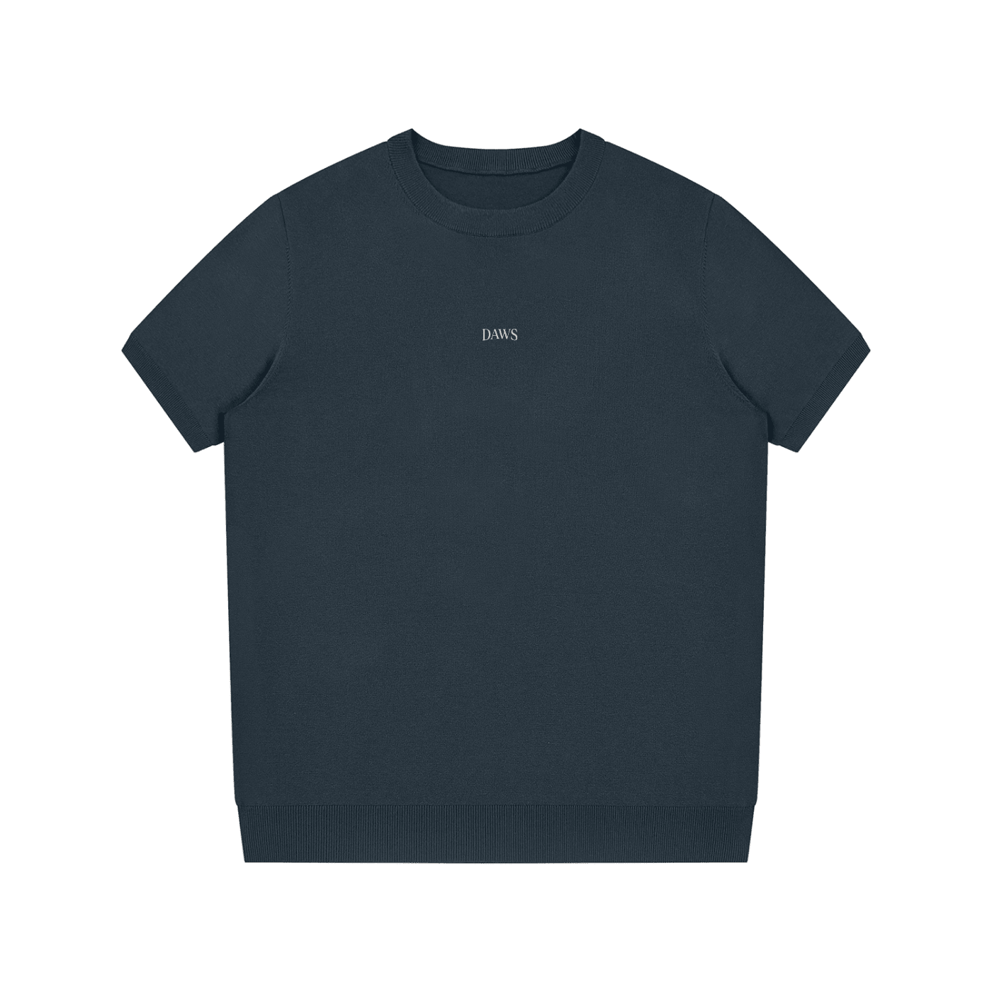 Worsted - De Punto Azul grisáceo - Camiseta de punto DAWS