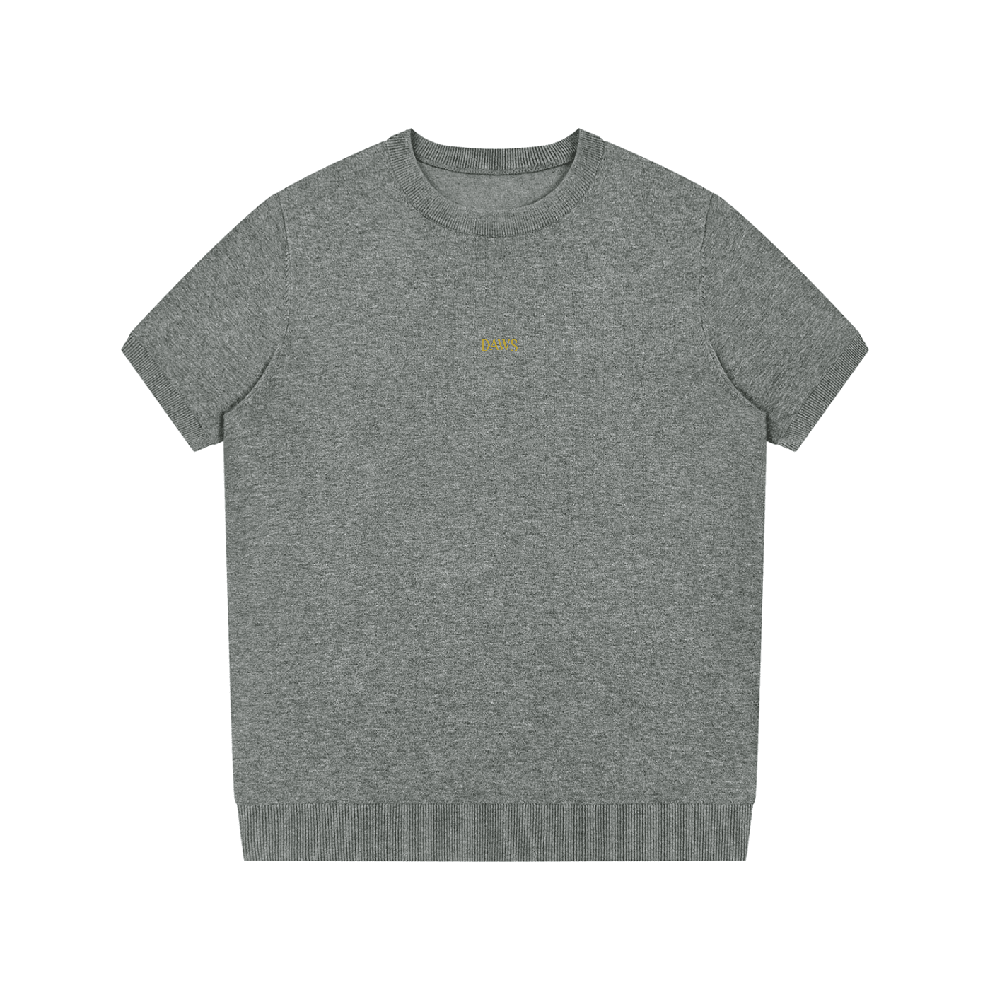Worsted - De Punto Gris claro - Camiseta de punto DAWS