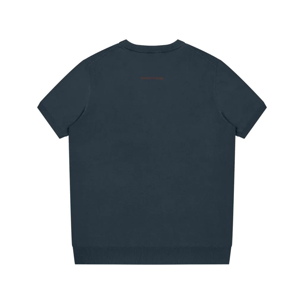 Worsted - De Punto Marrón - Camiseta de punto DAWS