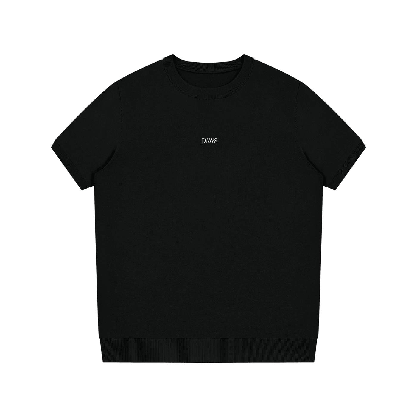 Worsted - De Punto Negro - Camiseta de punto DAWS