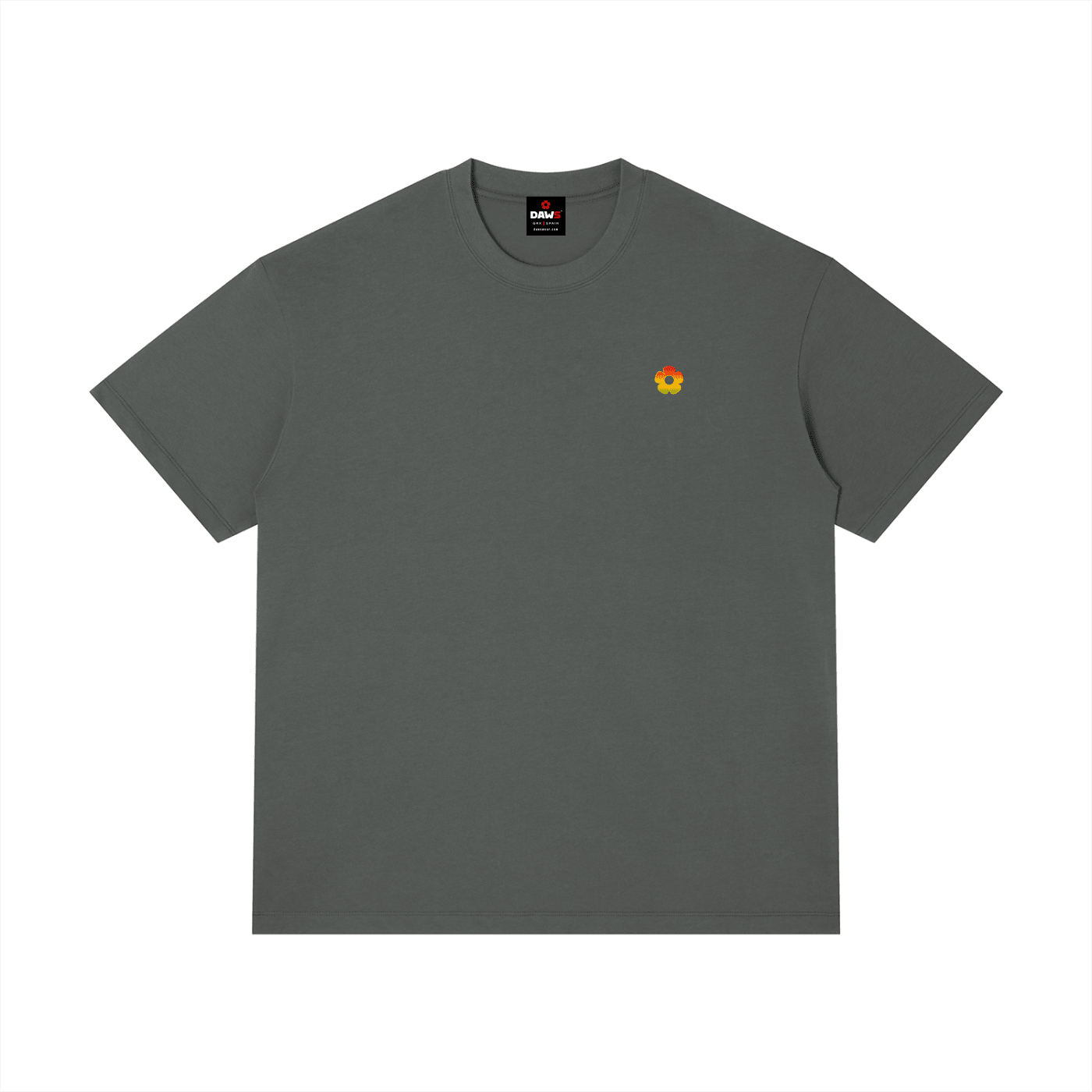 W&S Foil Gris carbón - Camisetas DAWS
