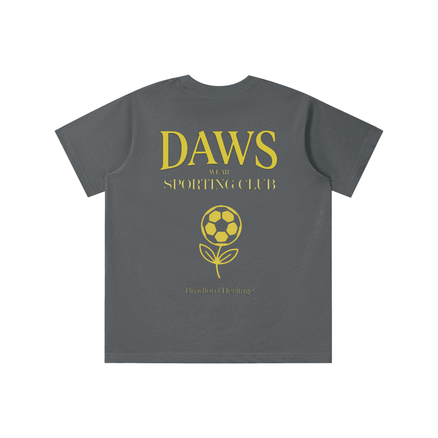 York Oro Kids Gris Carbón - Camisetas DAWS