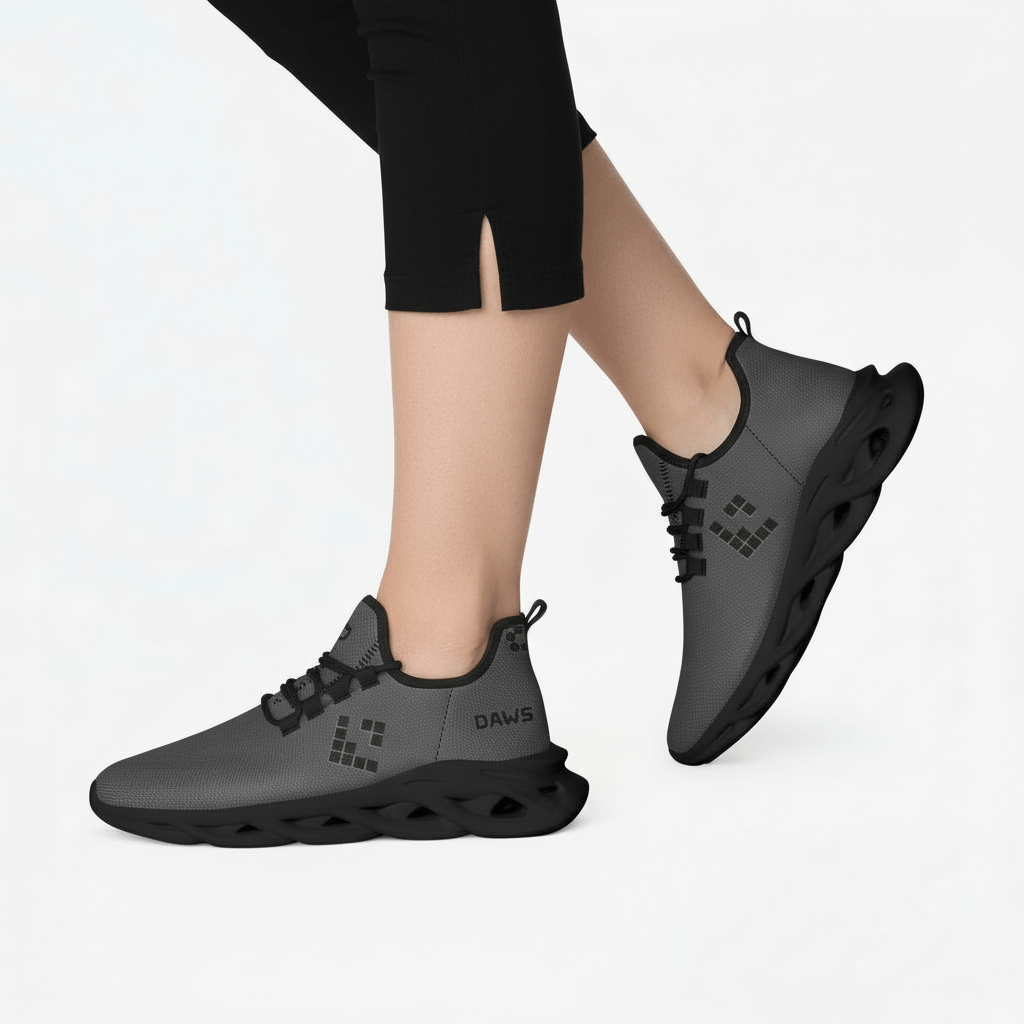 Zapatillas Nite Geo - Carbon Black color - Streetwear DAWS
