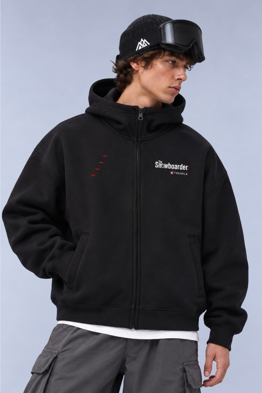 Tremila,TheSnowboarder,Zip,Heavyweight,Winter,400gsm,AW26