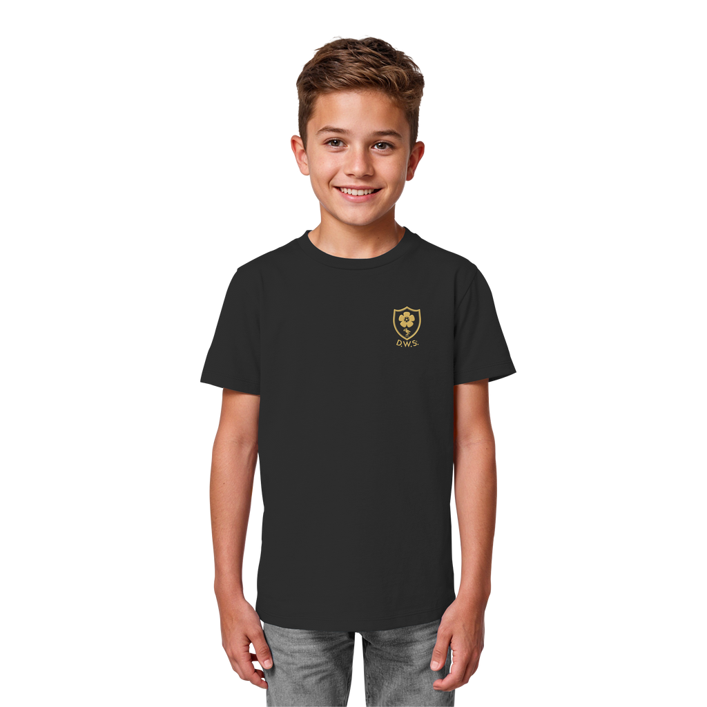 Athletic Gold Heavy Tee Kids D.W.S.c.