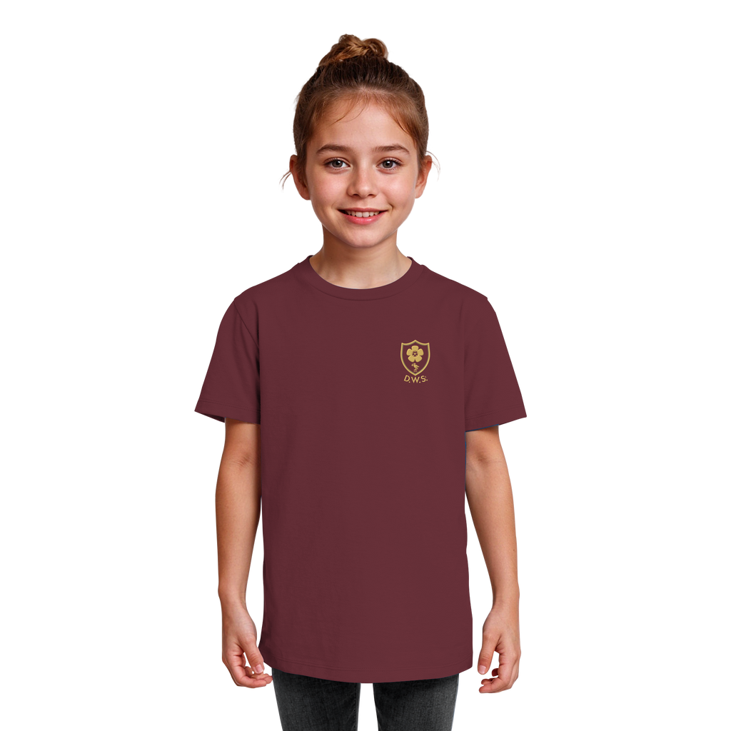 Athletic Gold Heavy Tee Kids D.W.S.c.