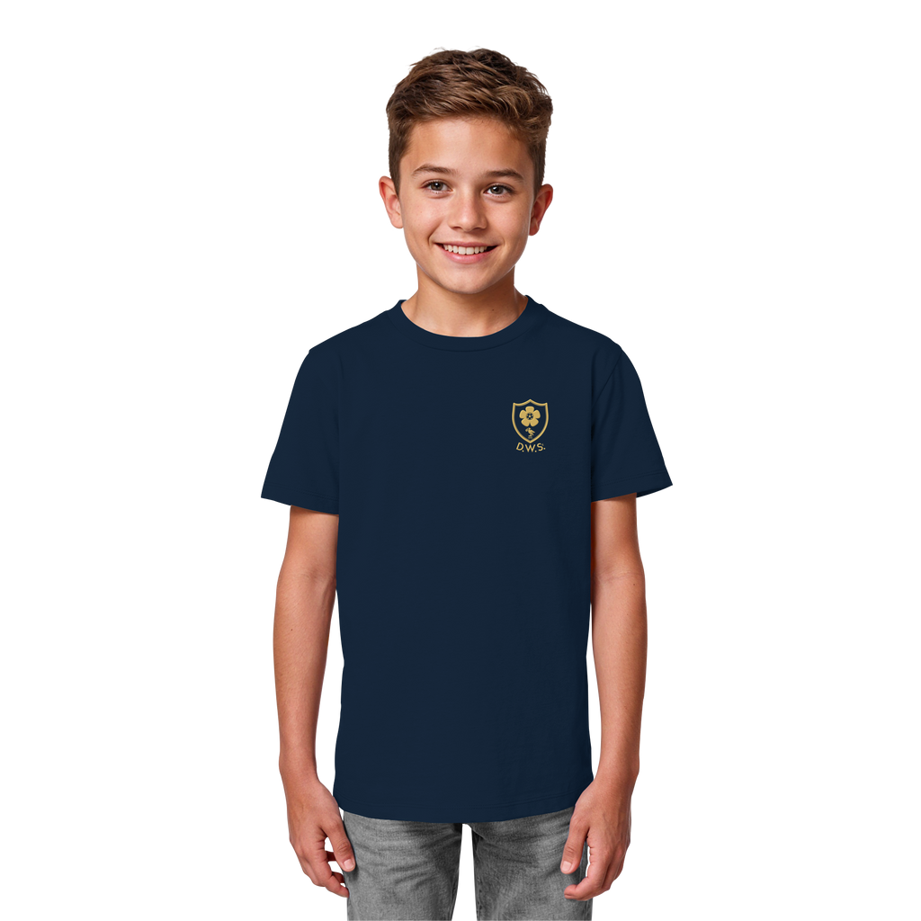 Athletic Gold Heavy Tee Kids D.W.S.c.