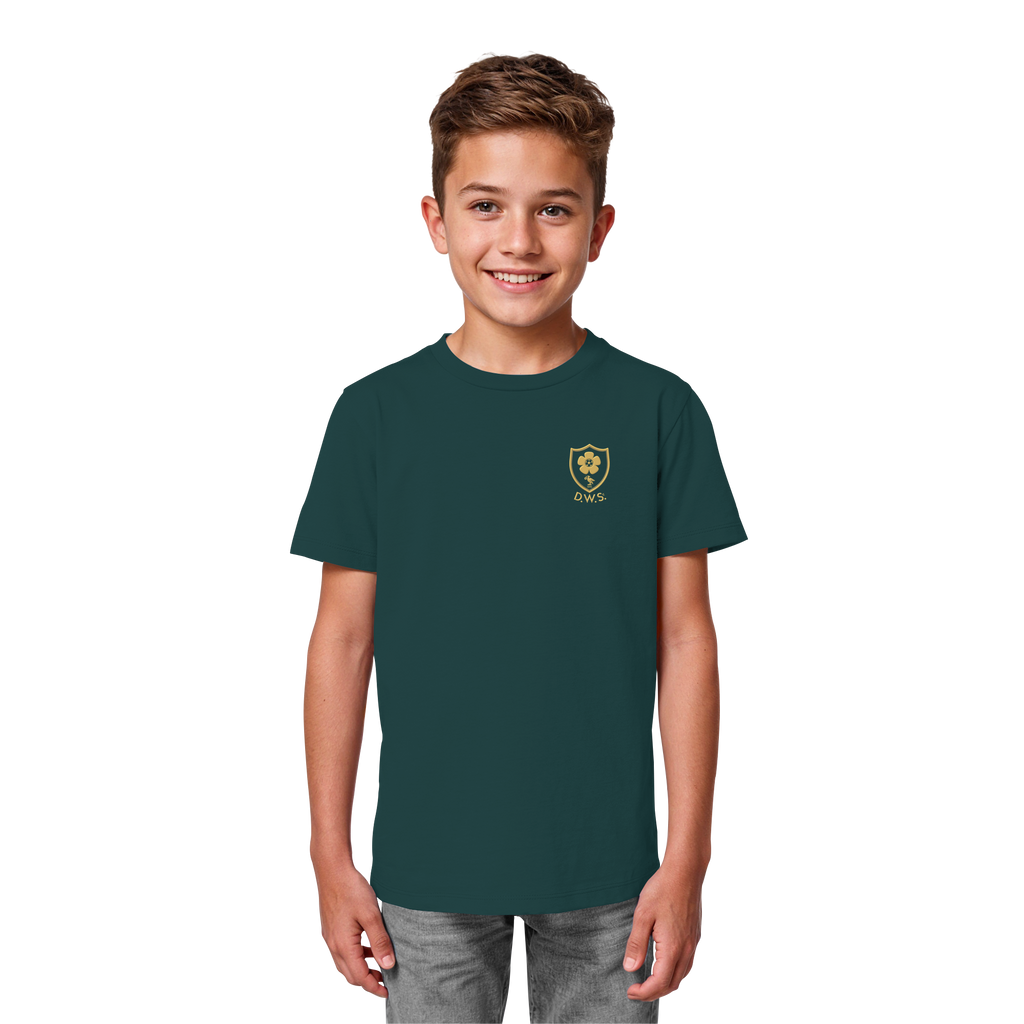 Athletic Gold Heavy Tee Kids D.W.S.c.