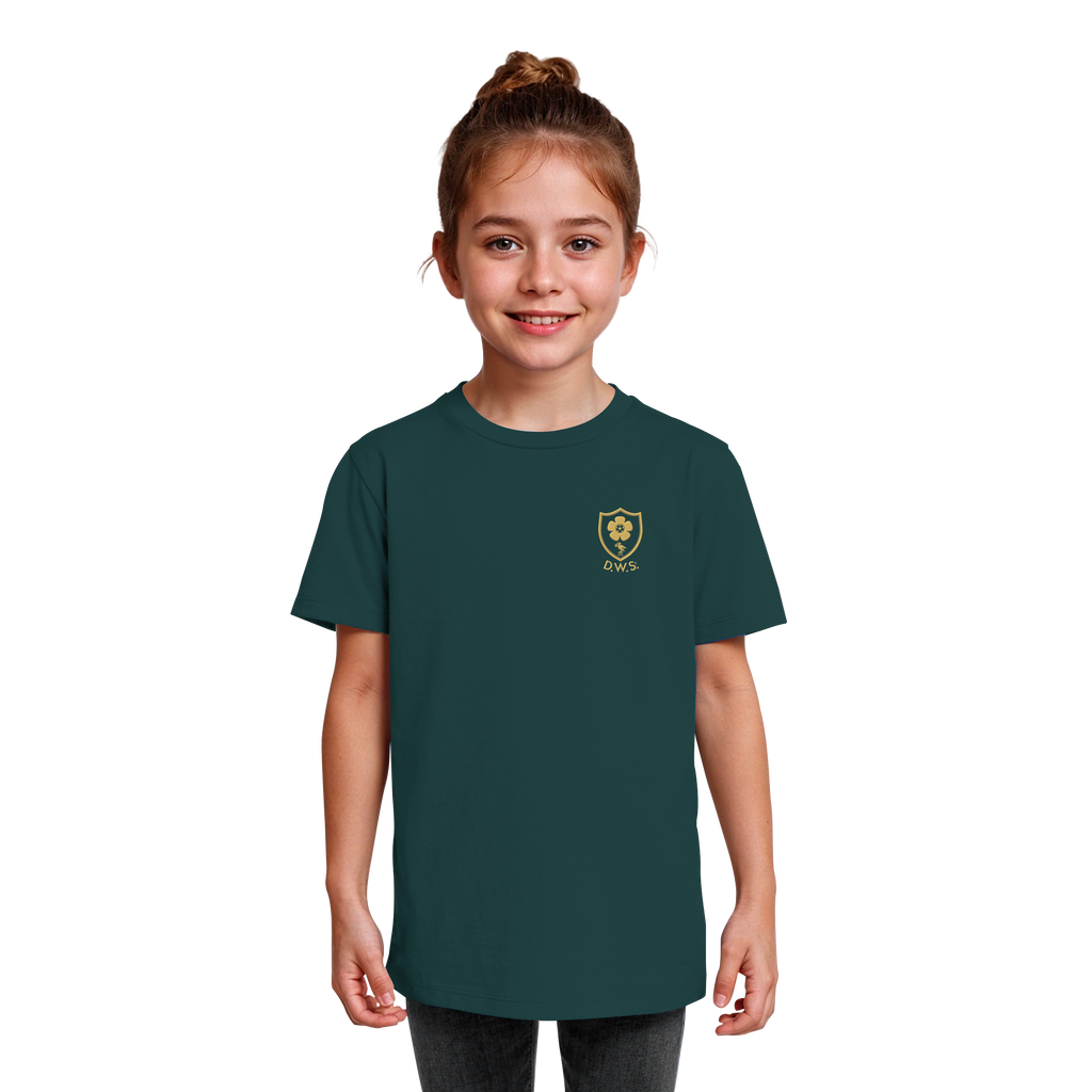 Athletic Gold Heavy Tee Kids D.W.S.c.