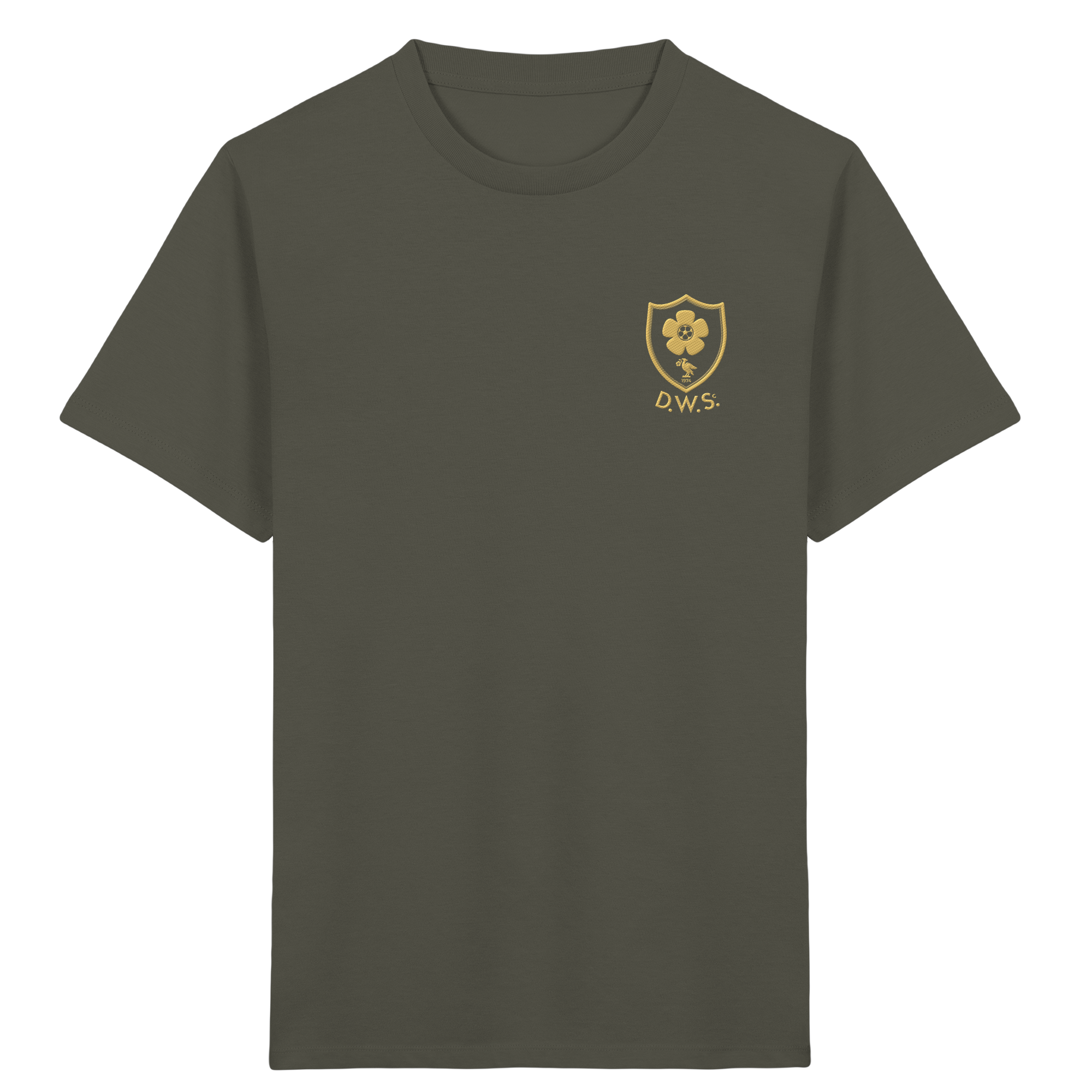Athletic Gold Heavy Tee Kids D.W.S.c.