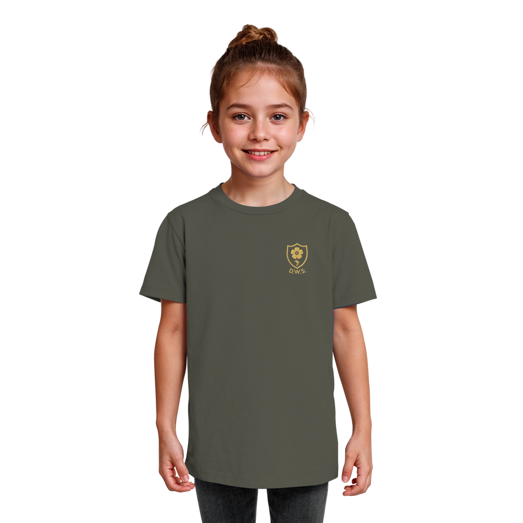 Athletic Gold Heavy Tee Kids D.W.S.c.