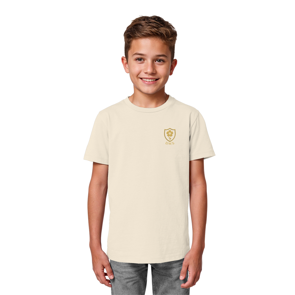 Athletic Gold Heavy Tee Kids D.W.S.c.
