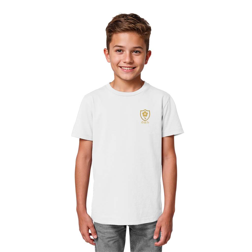 Athletic Gold Heavy Tee Kids D.W.S.c.