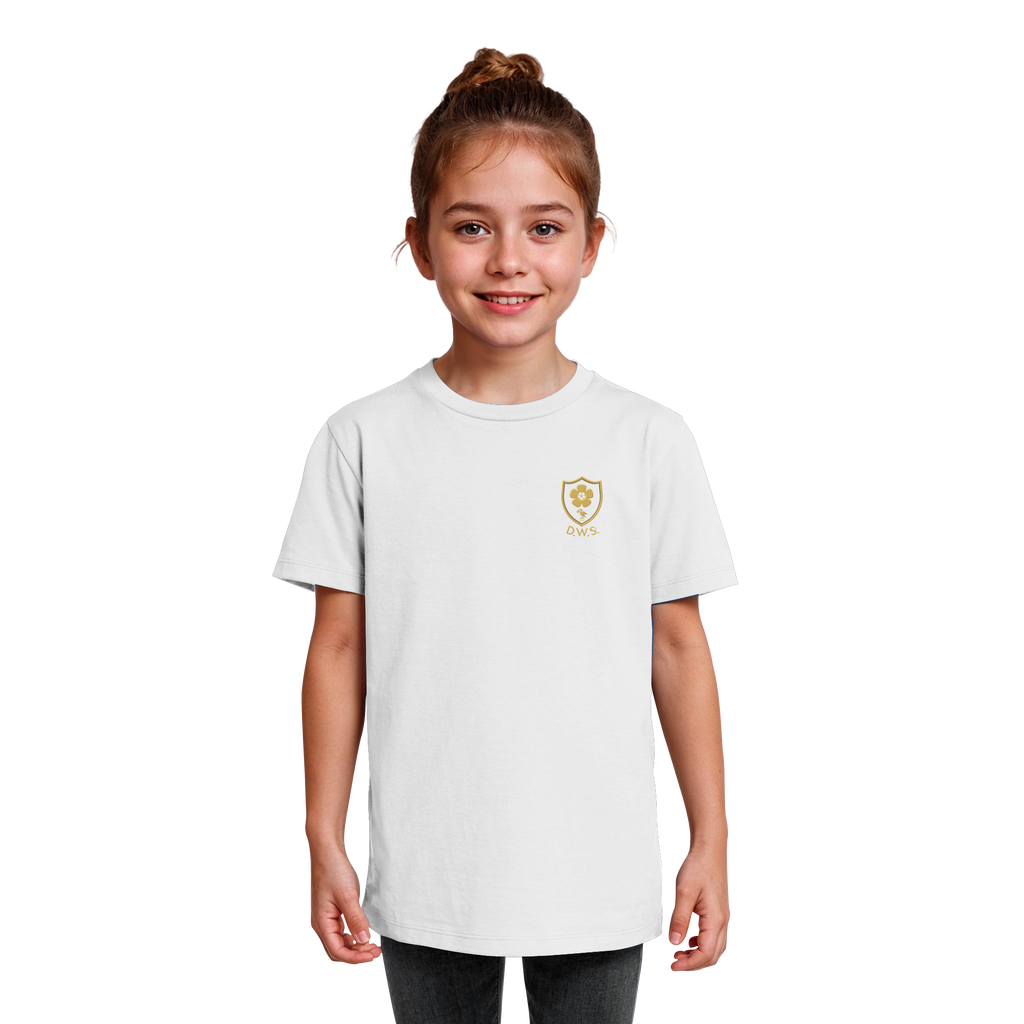 Athletic Gold Heavy Tee Kids D.W.S.c.