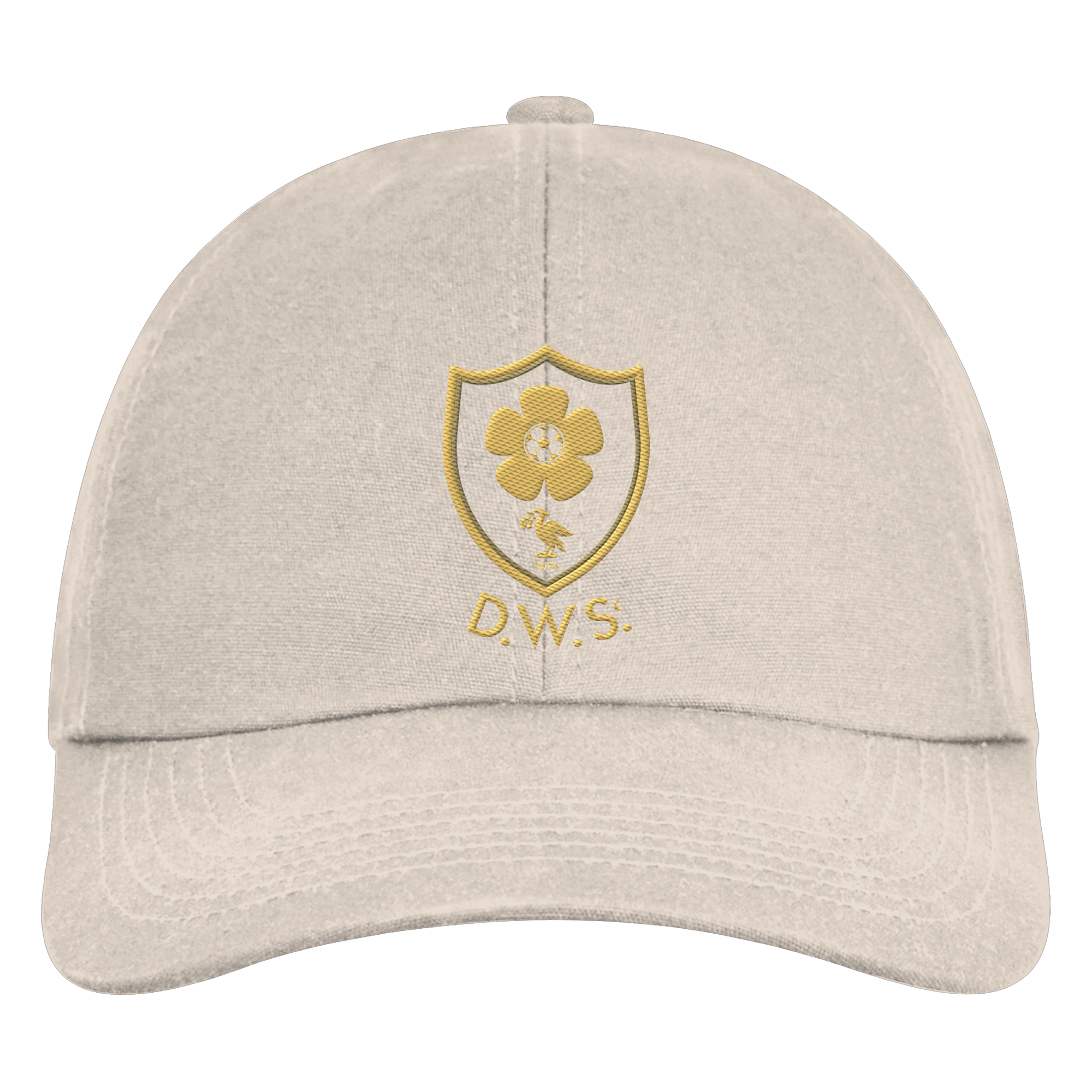 York Dad Hat Gold D.W.S.c.