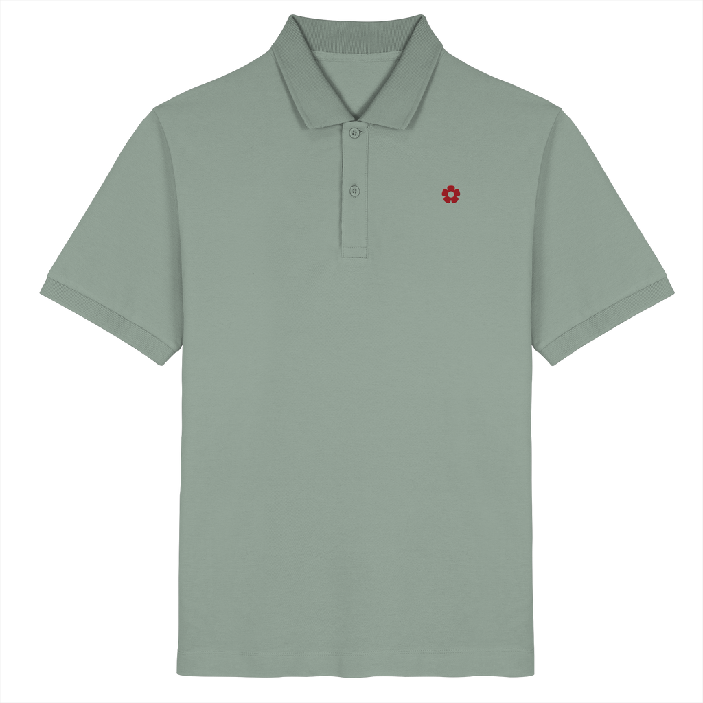 Polo Vera Redflower Classic — Bordado