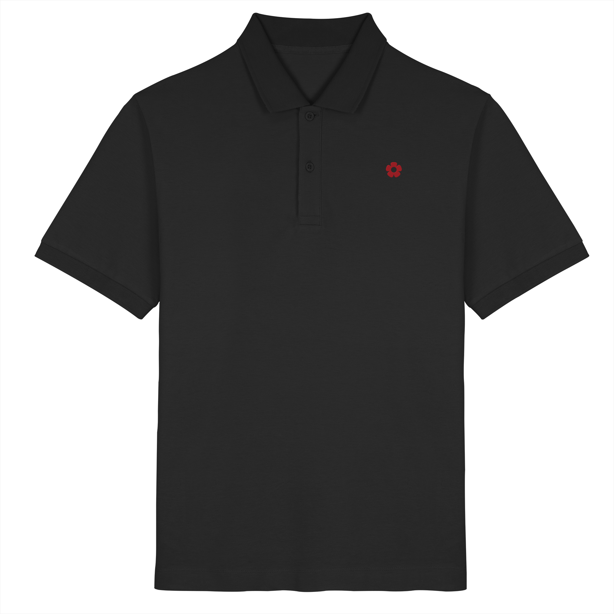 Polo Vera Redflower Classic — Bordado