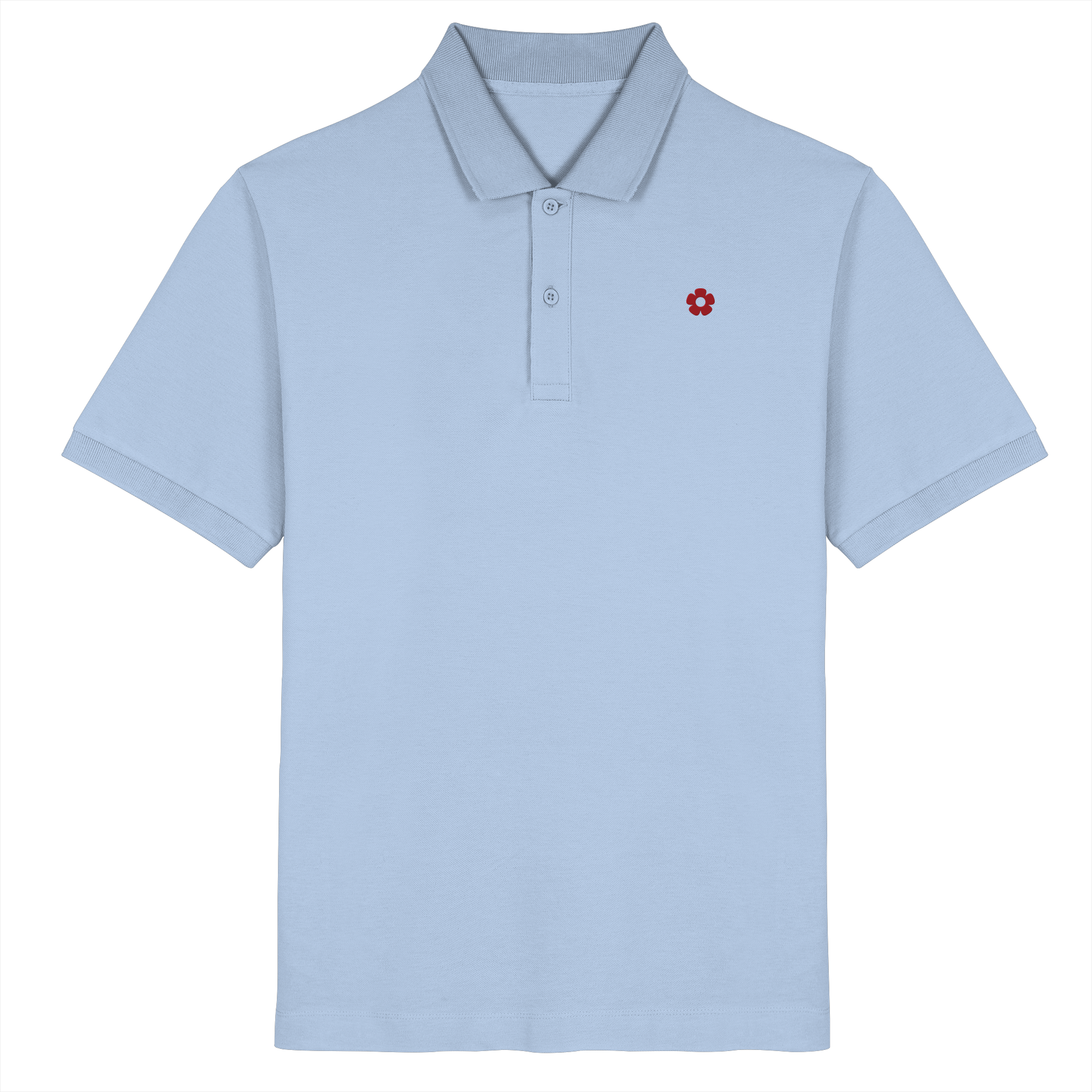 Polo Vera Redflower Classic — Bordado